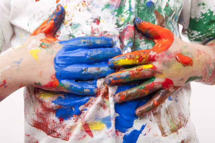 painted dirt